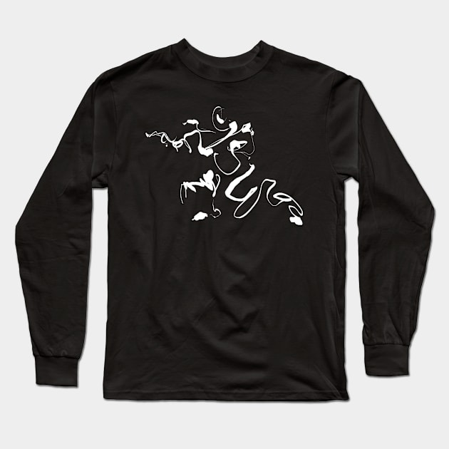 Kungfu Long Sleeve T-Shirt by Nikokosmos